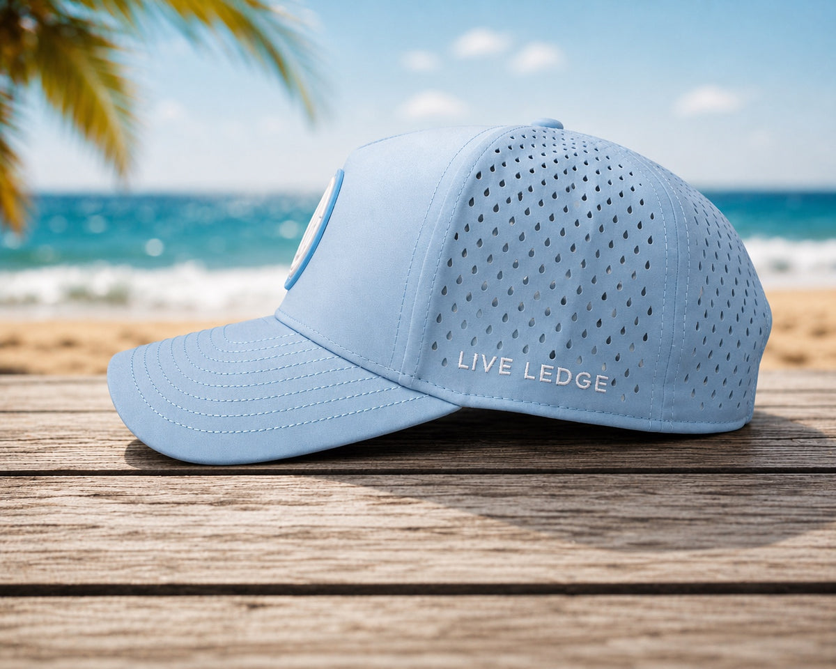 Live Ledge Airflow Performance Hat – Light Blue (COMING SOON)