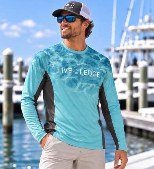 Helberg Dark Mesh Performance Fishing Shirt