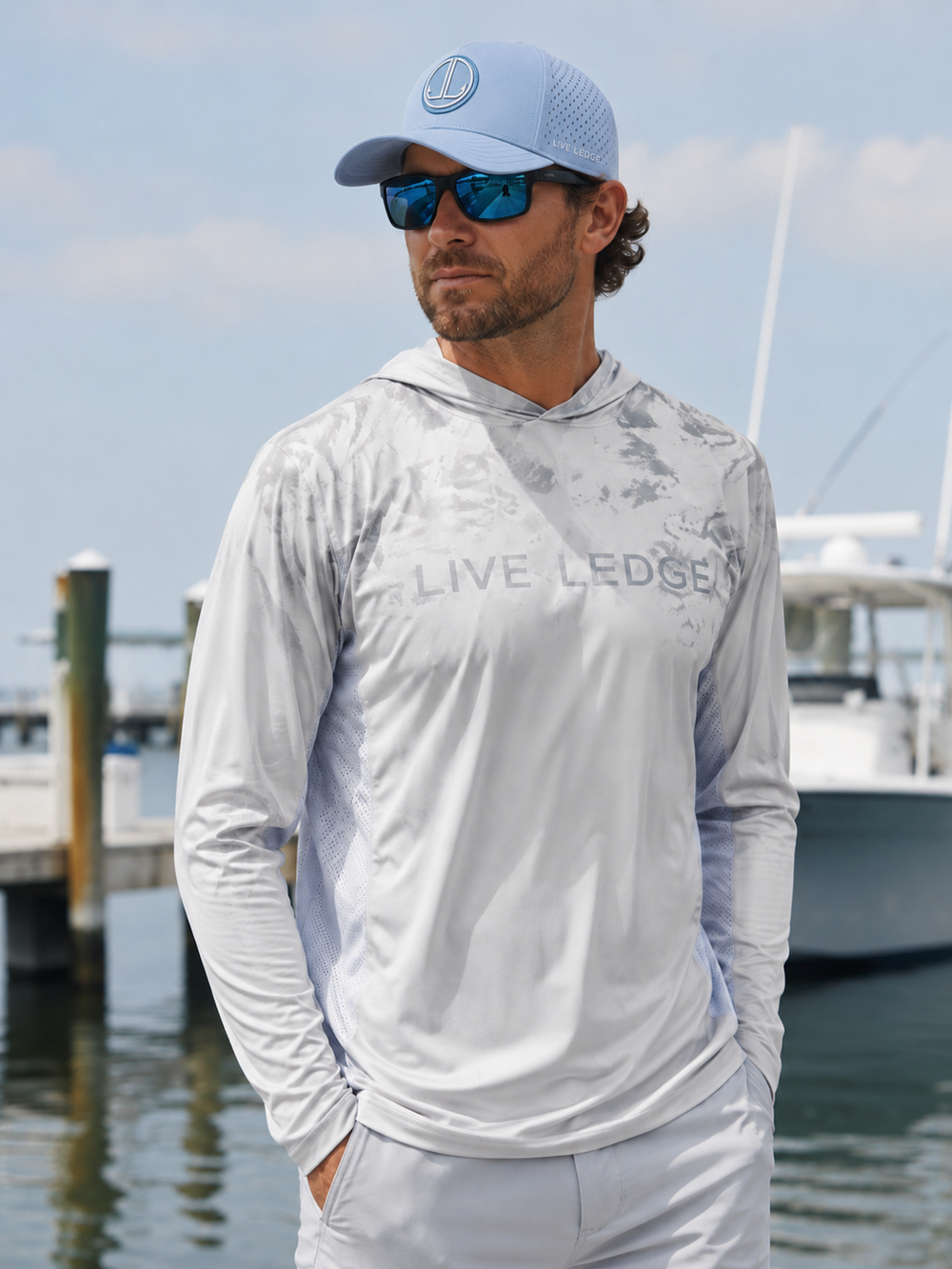 Arctic Maddog Hooded Mesh Fishing Performance Shirt