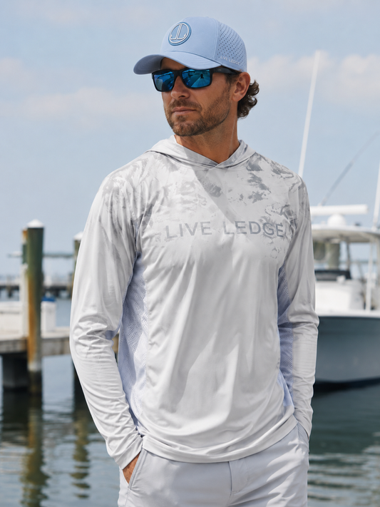 Arctic Maddog Hooded Mesh Fishing Performance Shirt