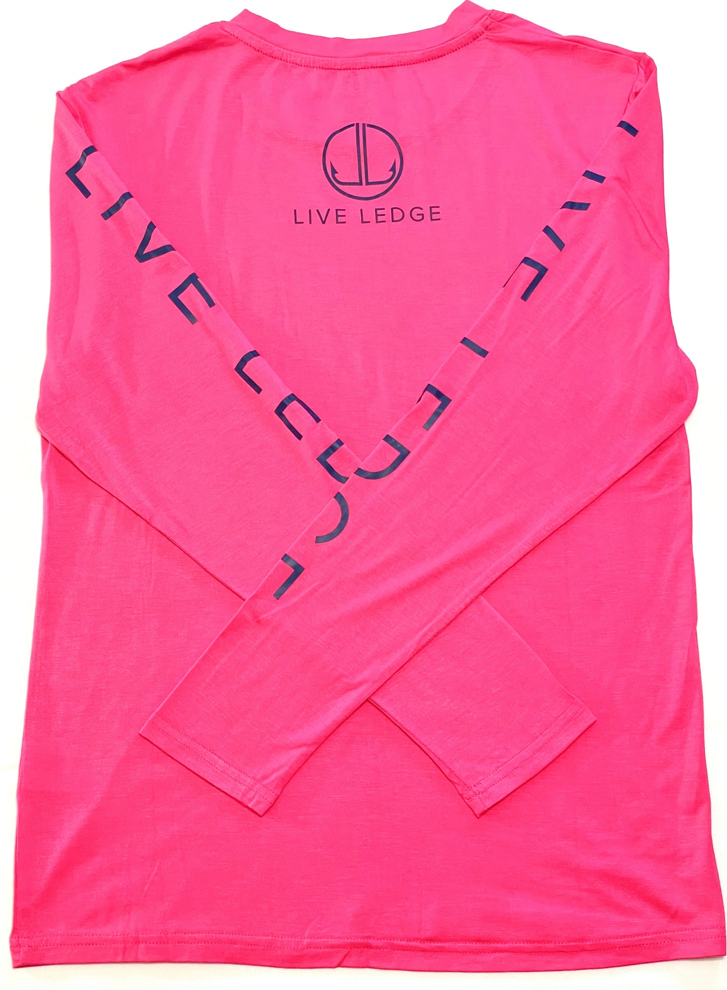 Polynesian Pink Women's  Bamboo Long Sleeve
