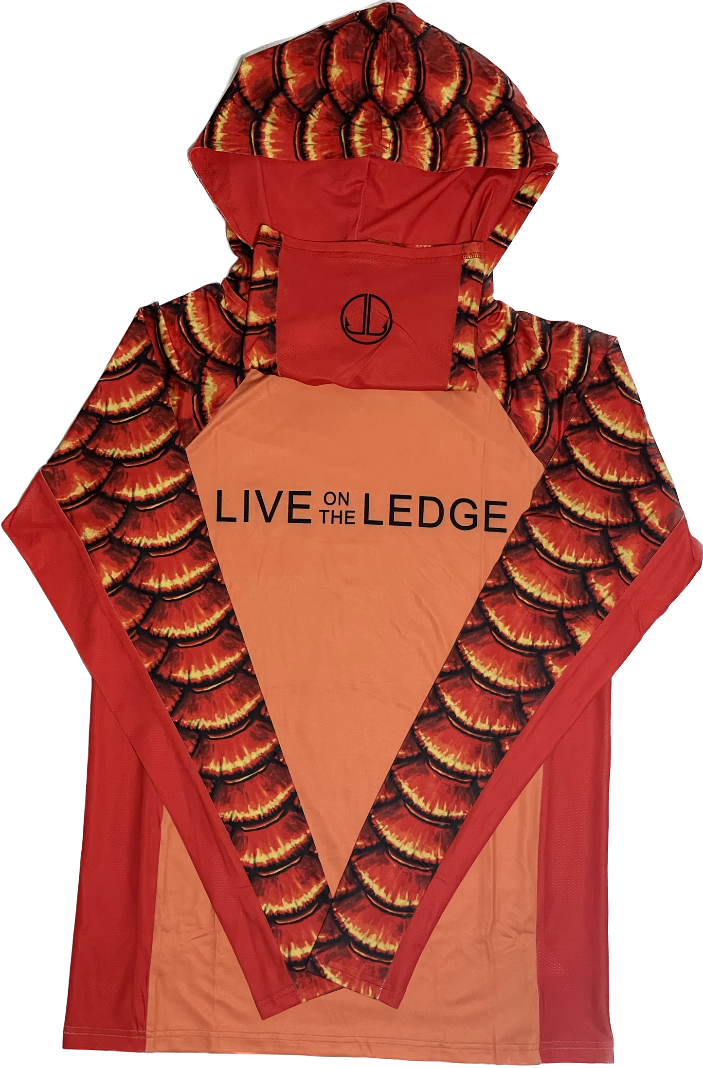 Red Hooded & Masked Ultra Performance Shirt